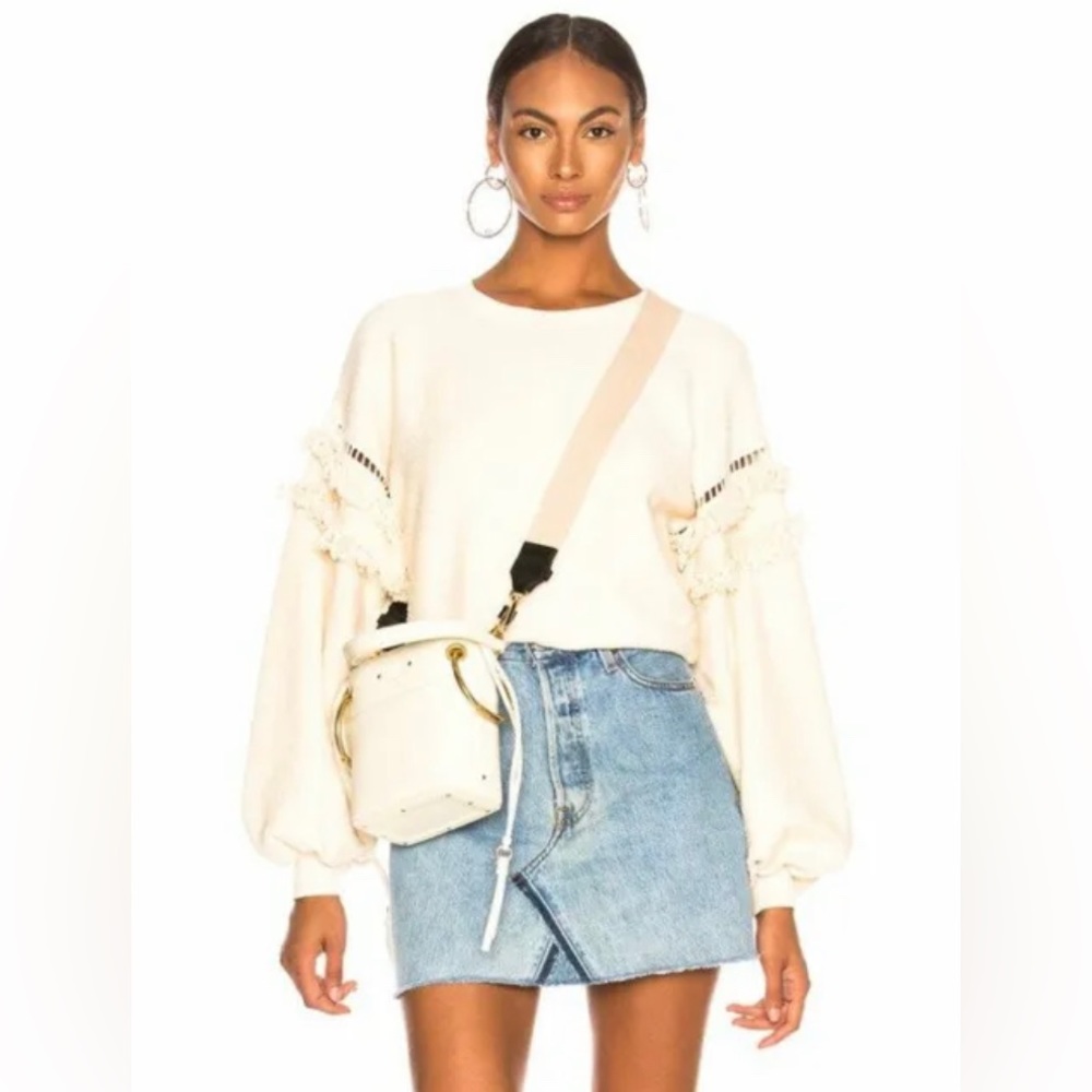 Ulla Johnson Zarina Sweater In Ivory L